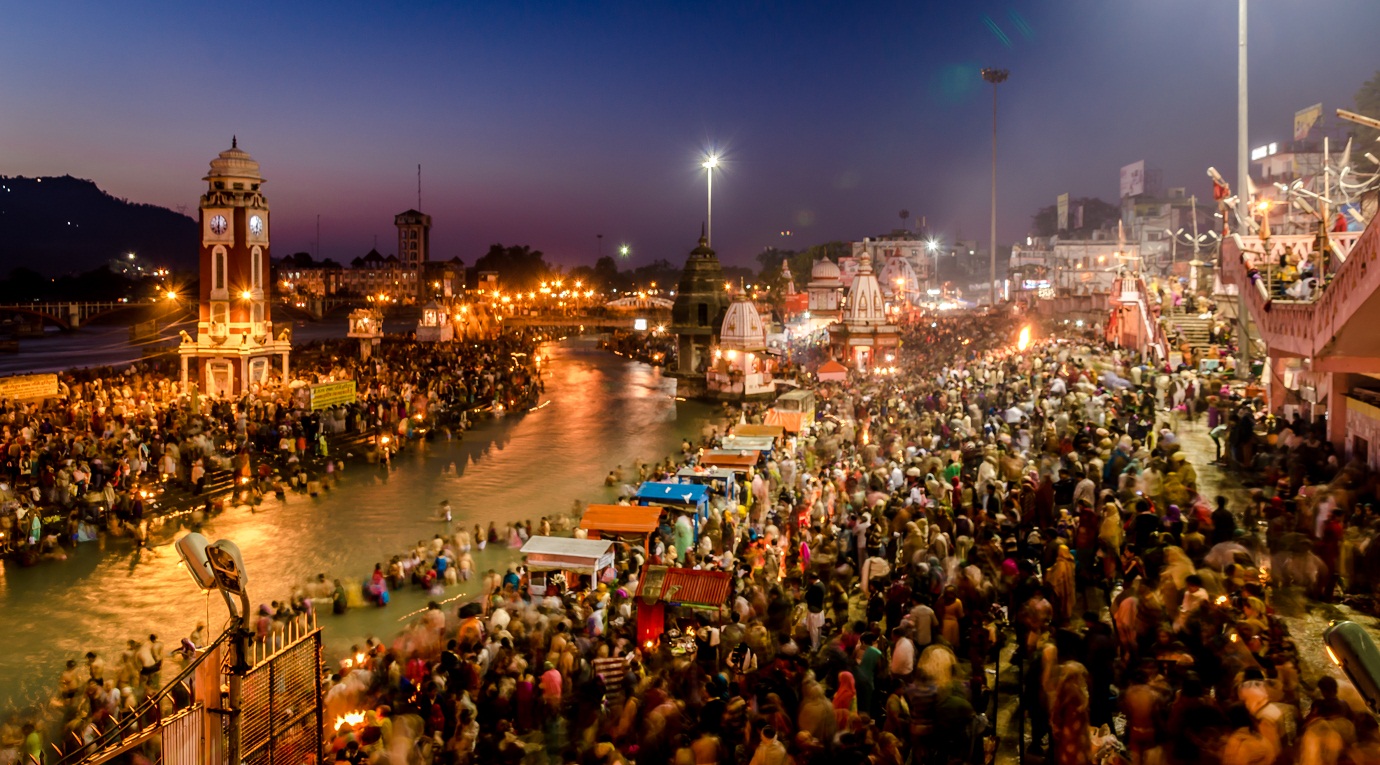 Ganga Puja Har Ki Pauri Haridwar Belur Math Ramakrishna Math And