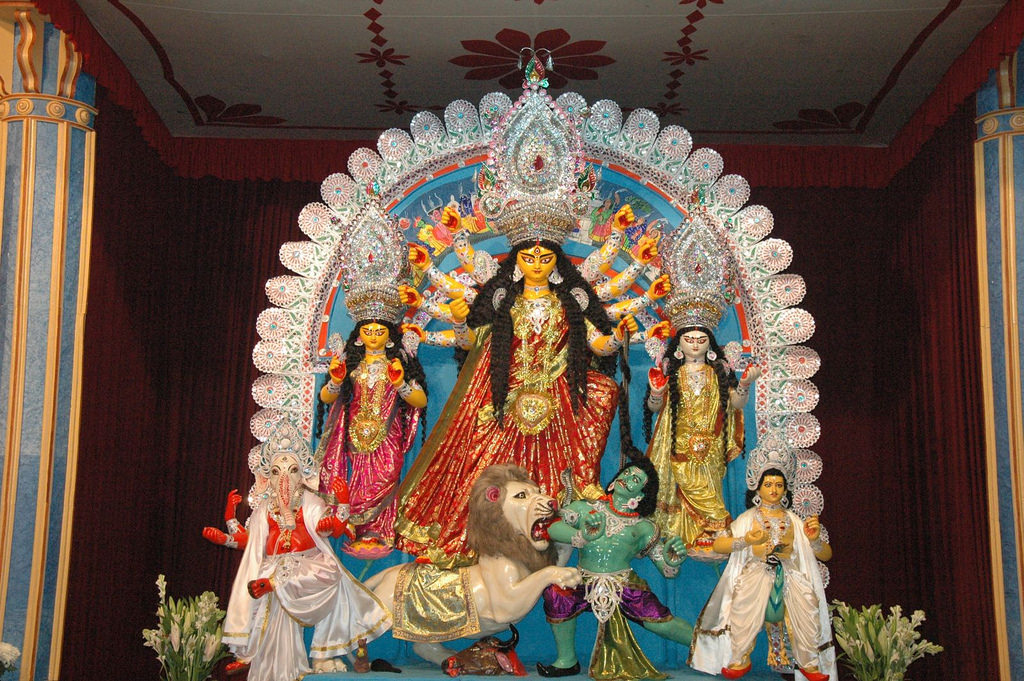 durga image full size 1 Belur Math Ramakrishna Math and Ramakrishna